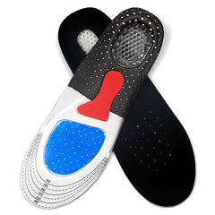 Men and women silicon Gel Insoles for Foot Care and Plantar Fasciitis Heel Spur Insoles Shock Absorption Pads