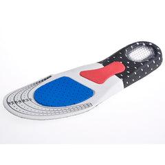 Men and women silicon Gel Insoles for Foot Care and Plantar Fasciitis Heel Spur Insoles Shock Absorption Pads