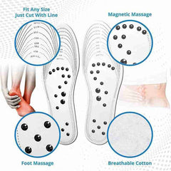 Better Feet Memory Foam Magnet Accupressure Shoe Insoles for Foot Care,  Comfort & Pain Relief