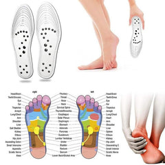 Better Feet Memory Foam Magnet Accupressure Shoe Insoles for Foot Care,  Comfort & Pain Relief